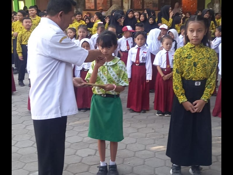 KEGIATAN PEMBAGIAN HADIAH 17 SAN PADA TANGGAL 3 SEPTEMBER 2025